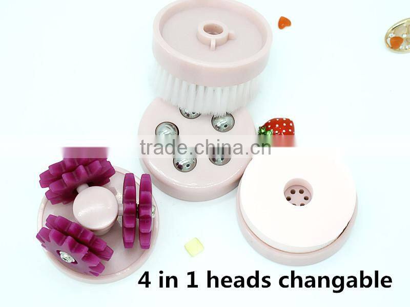 4 in1 Electric Smoothing Body Face Skin Care Beauty Massager Cleansing US Seller