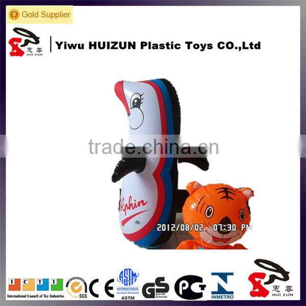 48cm inflatable penguin tumbler with new style;inflatable tumbler