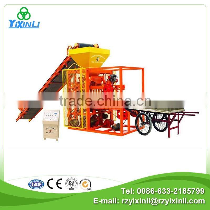 hollow concrete block making machine price in india list for sale