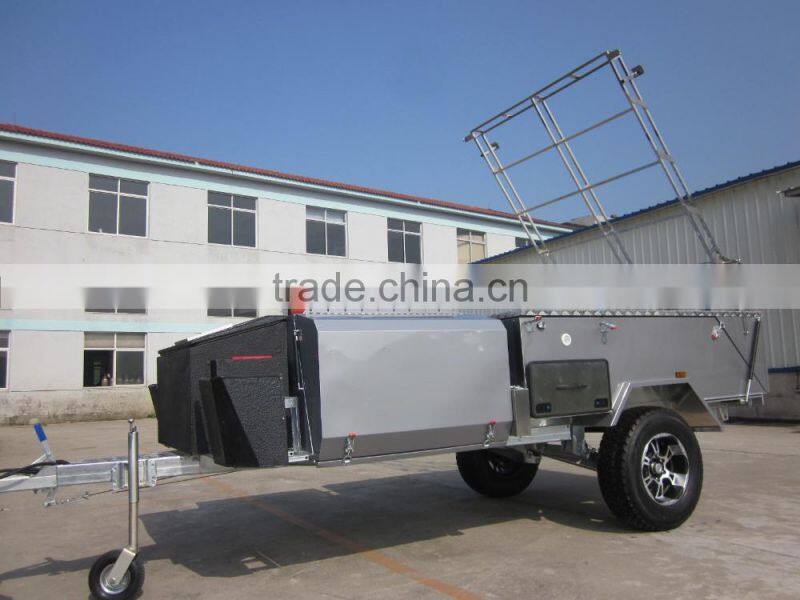 2017 hot sale off road travel trailer tent trailer camper trailer