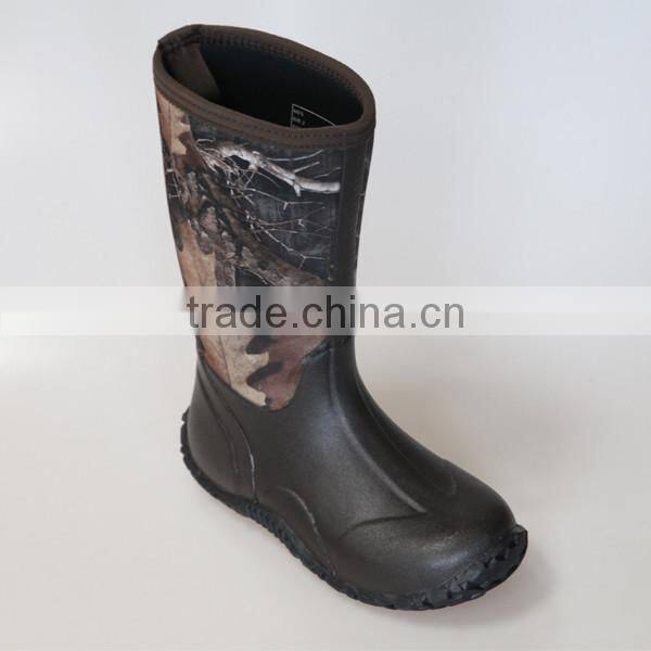 Youth Insulated Camo Neoprene Hunting Boots Wholesale