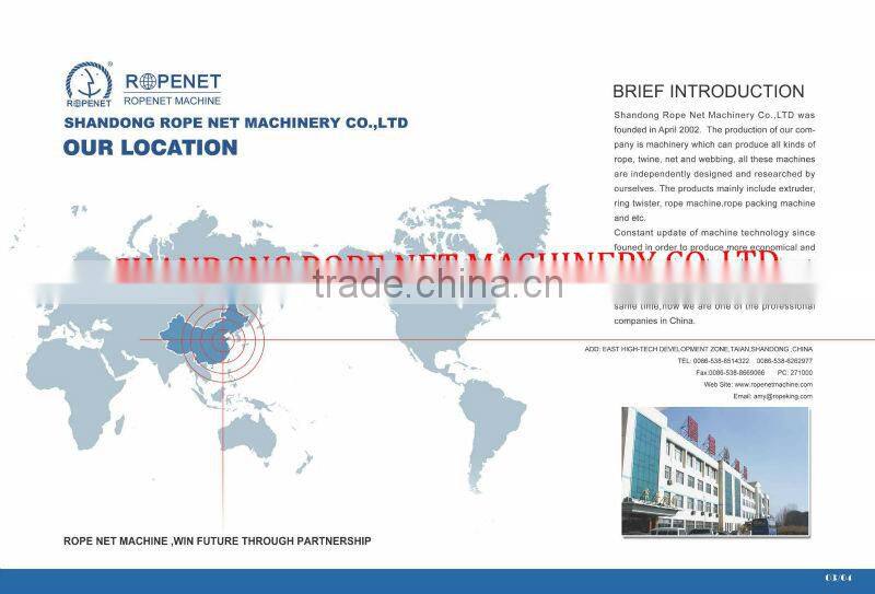 Automatic Multi heads PP twine balling machine