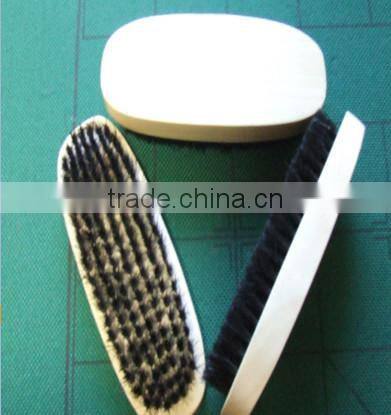 Shoes brushed wooden cleaning brush for shoe handheld wooden shoe brush