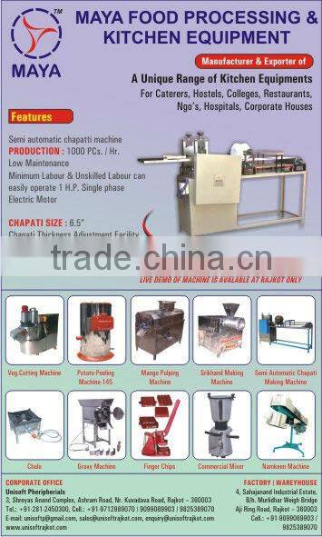 Food Processing Machinery