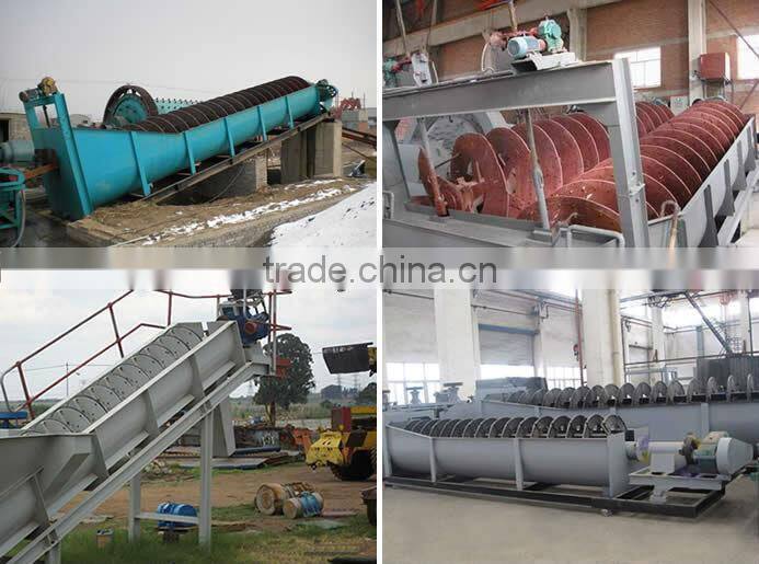 Unique designed high function large capacity spiral classifier equipment for sand