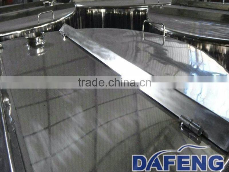 stainless steel temporary storage vessel (CE certification)