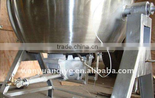 gas heated jacketed cooking pot