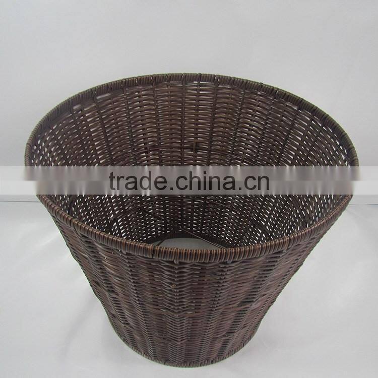 S&D Handmade mimic rattan supermarket goods displaying basket vegetable rack