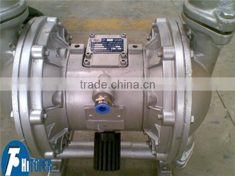 Pneumatic double diaphragm pump, filter press pump