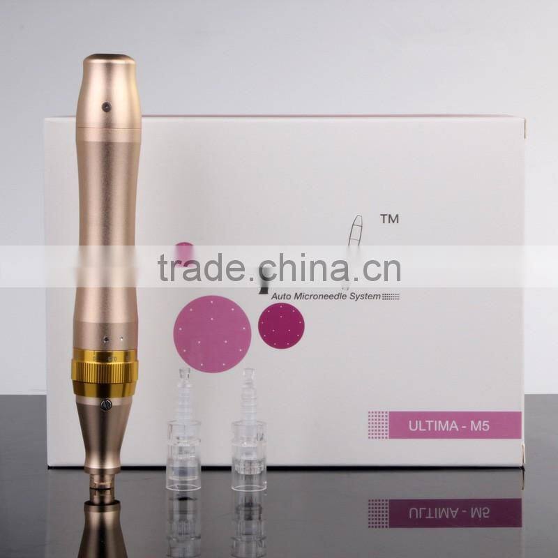 2017 Hot sale rechargeable derma pen Dr.pen M5 electric dermapen Microneedling Dermapen with Needles Cartridges