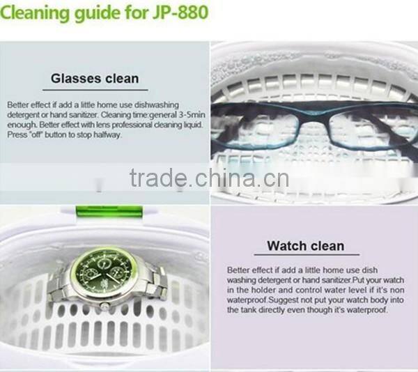 ultrasonic contact lens vibration cleaner, JP-880 ,600ml