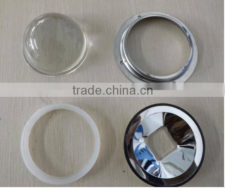 Grow light lens ,optical grass lens and reflector with integrated led chip for your DIY grow light