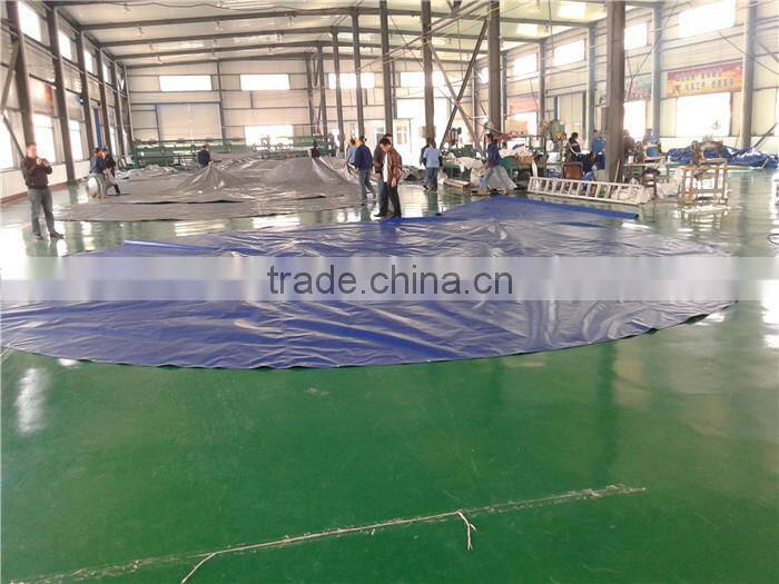 Good Waterproofness Poly Vinyl Swimming Pool Cover, high tensile pvc pool covering