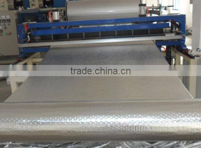 Sun reflective attic and roof heat insulation aluminum foil laminated air bubble sheet