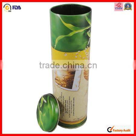 China custom print fashion design wine tin box