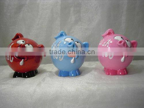 Resin handmade money bank box