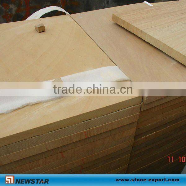 bushhammered sandstone brick tile