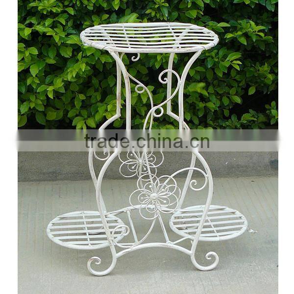 Anti-rust 3 Tier Metal Planter Stand Pots