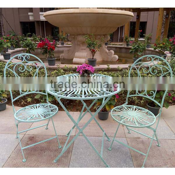 Retro Countryside Antirust Patio Table Set PL08-5087