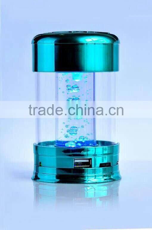 New product Light water column card speakers ,Multifunction speaker