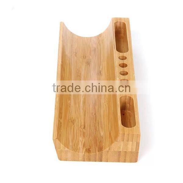 Creative new desktop finishing box,bamboo storage box