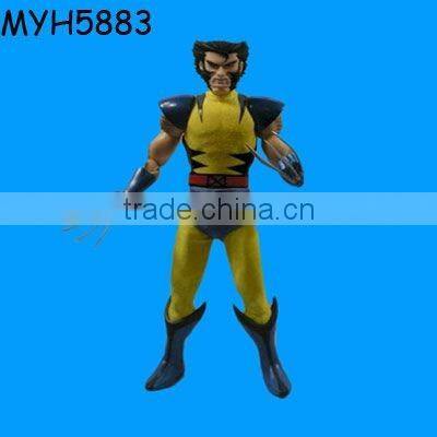 Resin green man game fighter figure