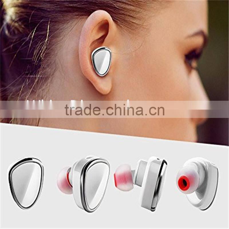 Fashion hands free wireless mini bluetooth 4.0 headphones earphone earbuds