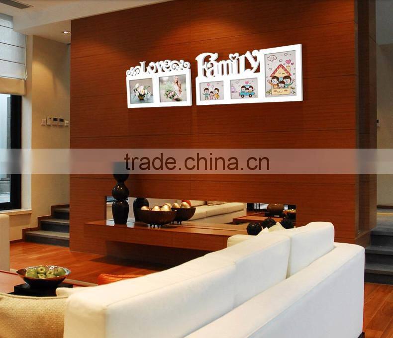 love family combined wooden photo frame hot sale