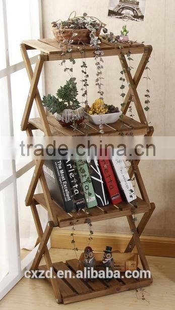 hot new products for 2016 wooden flower shelf