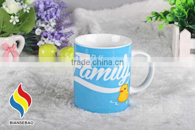 ceramic white coffee mugs logo printing