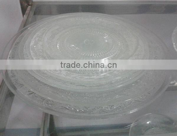 Hot selling wholesale glass plate in cheap