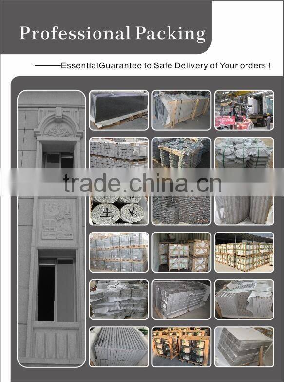 Natural marble stone stairs risers steps