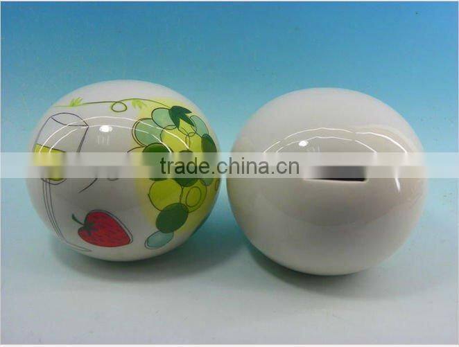 personalized ceramic piggy bank