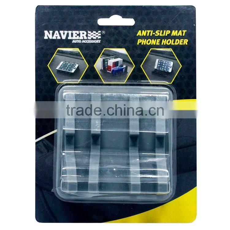 Multi-function car phone anti-slip mat