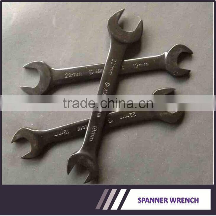 Tool set double open end spanner wrench