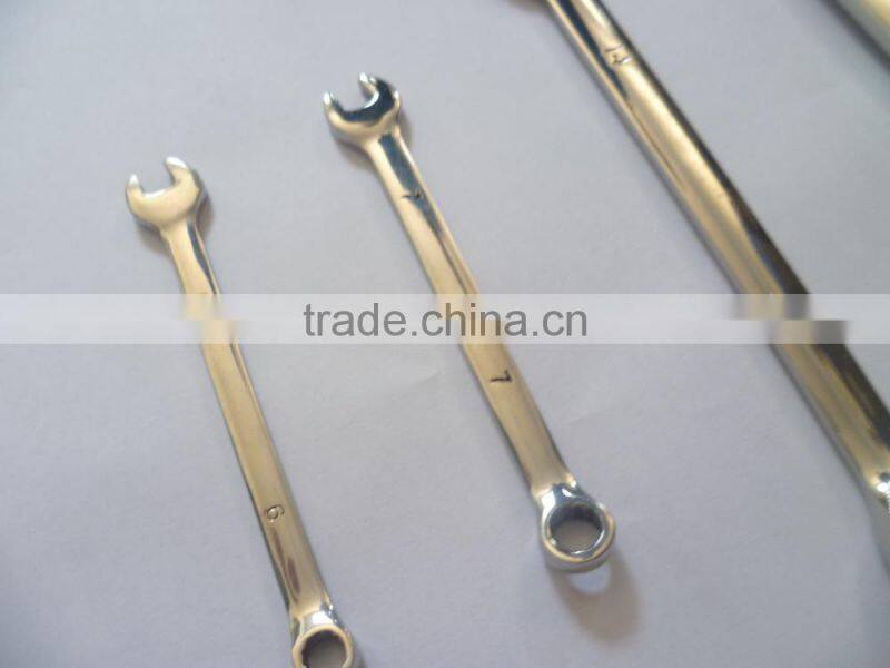 6~80mm Combination Wrench Open and Box Spanner Drop Forged Stainless Steel Hand Tools