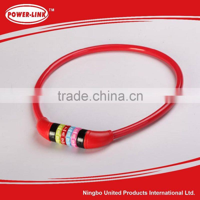 2016 Hot sales practical safe bicycle bike cable lock