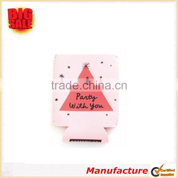 2017 Wedding Anniversary Insulated Neoprene Can Cooler Beautiful Design and Pattern Can Cooler Fun Screen-printed Can Cooler