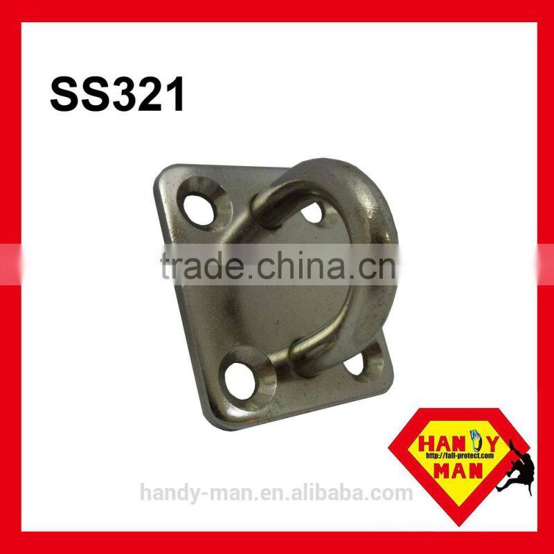 Marine Hardware Industrial Stainless Ring Plate with sink hole Anchor Plate