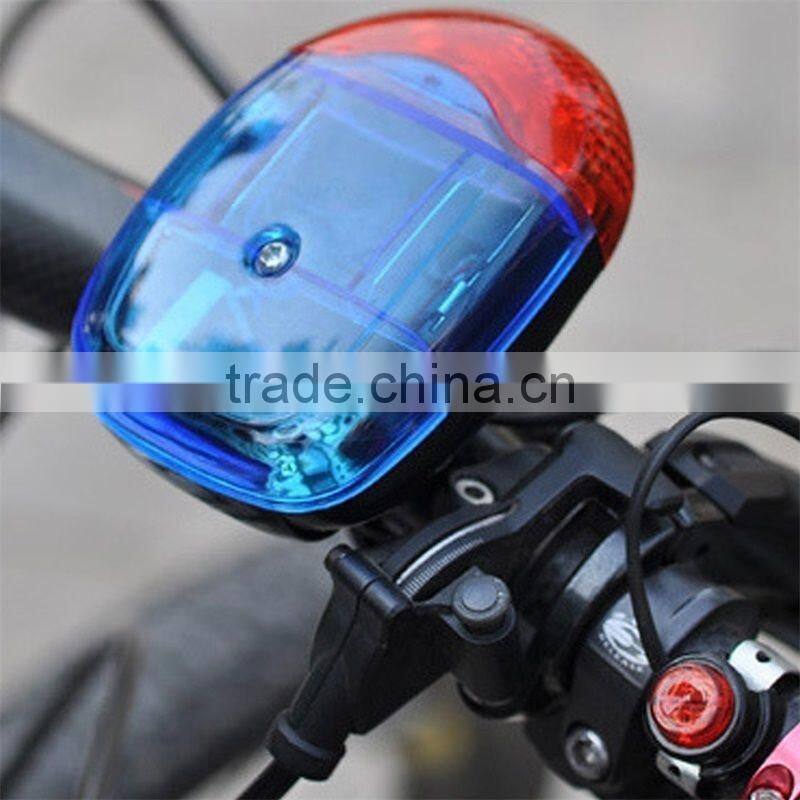 5 LED Bike Bicycle Light Loud Electronic Horn Bell Alarm Voice Speaker 8 Tones