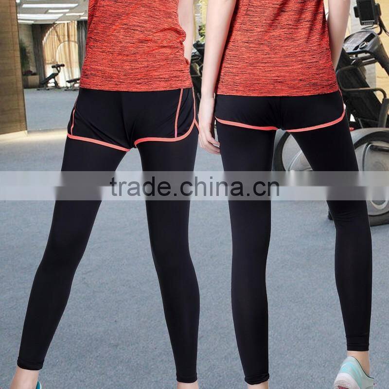 Custom high quality black yoga pants fitness clothing manufacturer yoga pants for girls