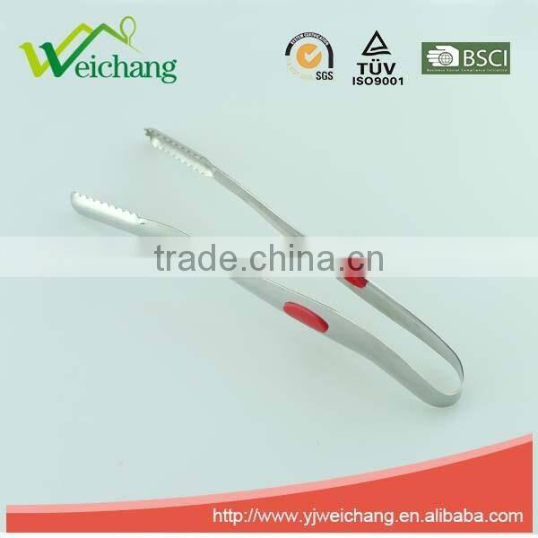 WCE460 premium whole Stainless Steel Food Tong Ice tong cube sugar tong serve tong hot sale
