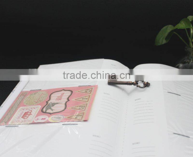 2016 fashion christmas alibaba china supplier leather album scrapbooking traditional photo albums