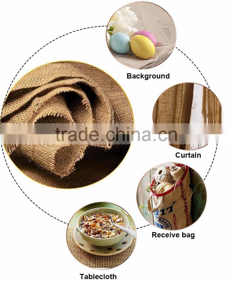 decorative dyed laminated burlap