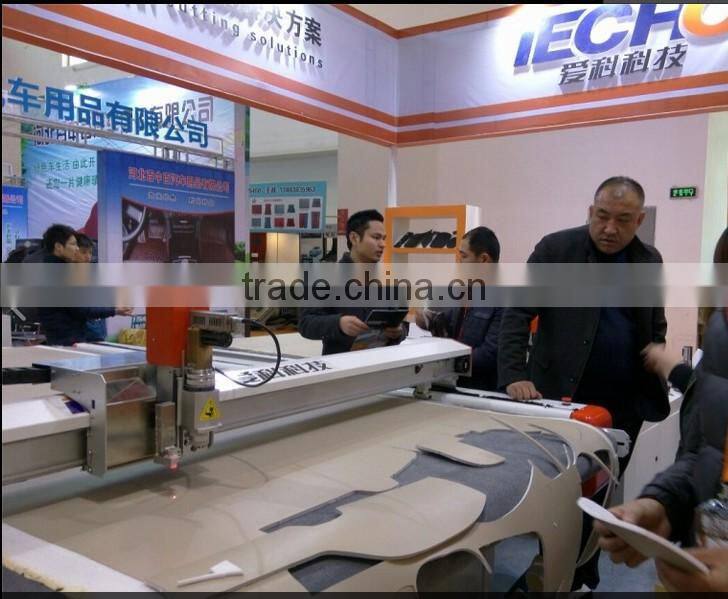 Automatic Cutting Machine with Static Table for Automotive PVC Coil Car Cover Mats and Carpets