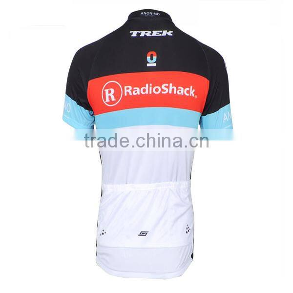 custom short sleeve pro team cycling clothing
