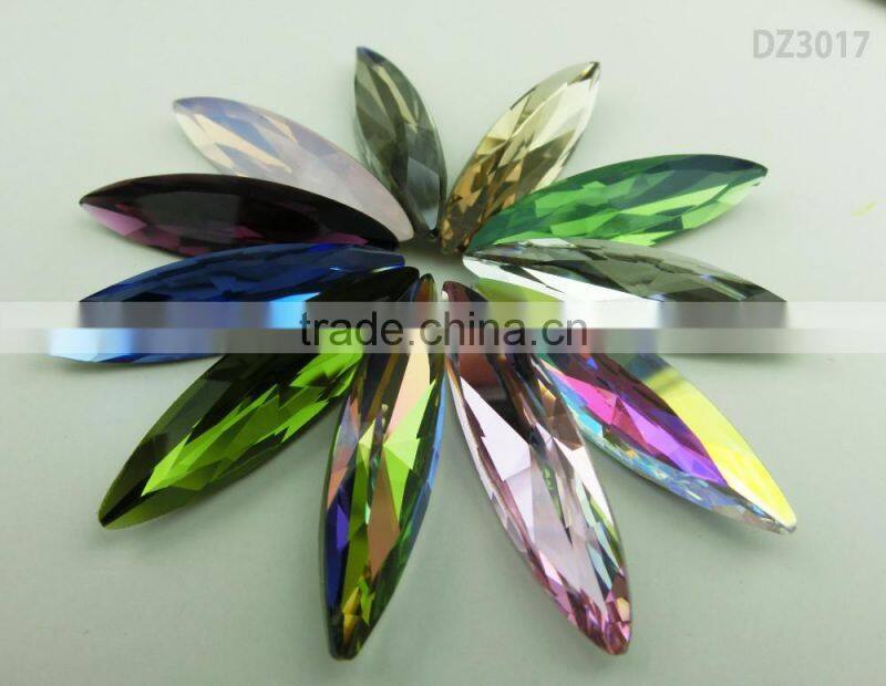 Wholesale Loose AB Rhinestone Marquise Garment Rhinestone Bead