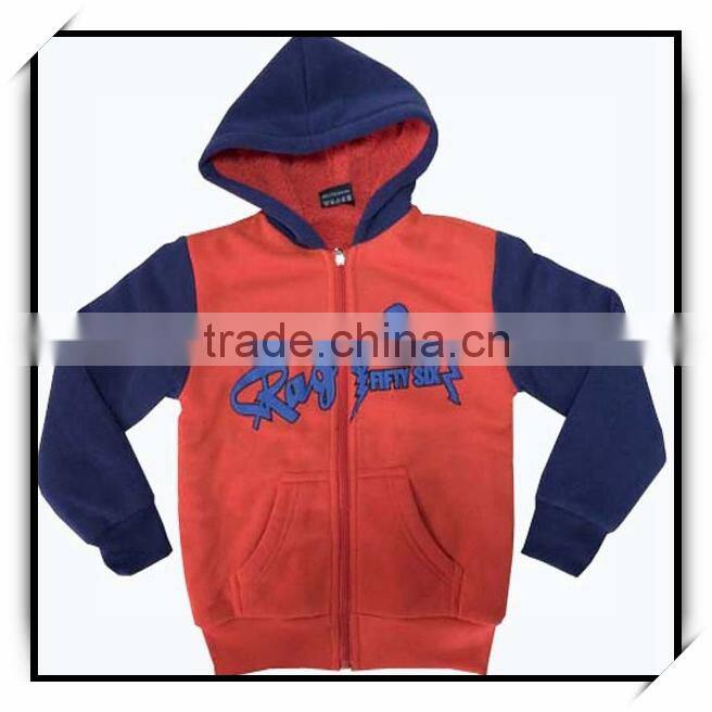 fancy winter wholesale boys fleece sports jacket