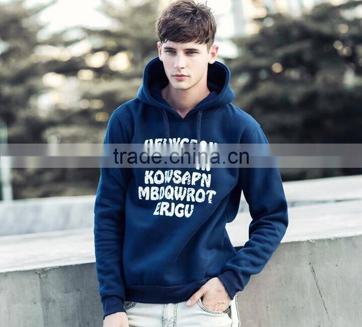 factory direct sale pullover hoody, thick hoodies, printed hoody for men
