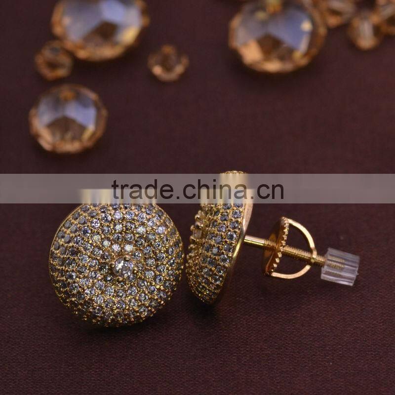 LSE853 925 silver jewelry men earring with screw back fashion